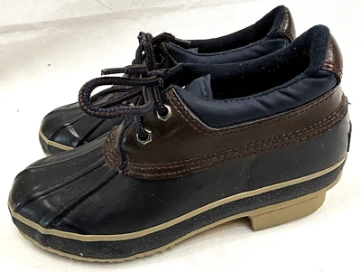 Zapatos Western Chief para mujer 7 de cuero impermeables aislados de pato azules con cordones Foto 1 de 4