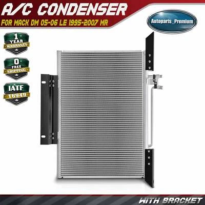 Condensador AC de alumínio com suporte para Mack DM 05-06 LE 1995-2007 MR 1993-2007 - Imagem 1 de 4