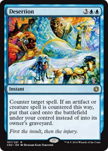 MTG - DESERTION - Conspiracy: Take the Crown (R) - Image 1 of 1