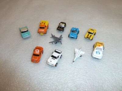Vintage micro machines lot of 10 vintage cars,planes. Micro machine lot vintage - Image 1 of 4