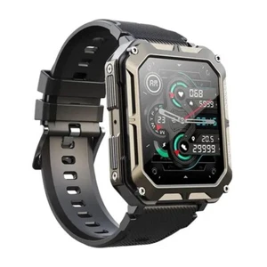 Heavy Duty Waterproof Sport Men’s Smartwatch | Fitness Tracker, Call, Txt, Steps - Picture 1 of 11