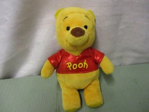 TY Beanie Babies Sparkle Winnie the Pooh Plush 2013 Red Yellow Stuffy Toy Play - Picture 1 of 4