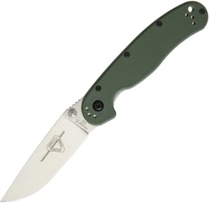 Ontario RAT II Linerlock 3" D2 OD Green G10 Folding Knife 8828OD - Picture 1 of 2