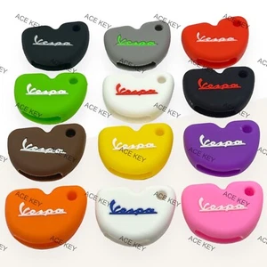 12 Varieties of Vespa LX125 GTS GTV Piaggio Scooter Silicone Cover Key Protector - Bild 1 von 25