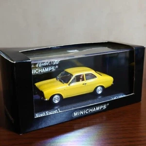 Minichamps Ford Escort L 1971 Ford Escort MK I 1300L Daytonagelb 1/43 - Picture 1 of 12