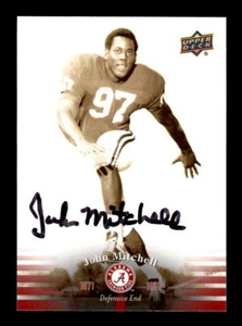 2012 Upper Deck University of Alabama #15 John Mitchell HAND SIGNED AUTO - Picture 1 of 2