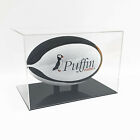 Acrylic Rugby Ball Display Case (Landscape)