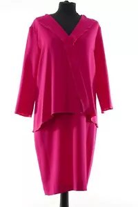 RIANI Kleid 40 pink uni leicht knielang 3/4-Arm NEU - Bild 1 von 5