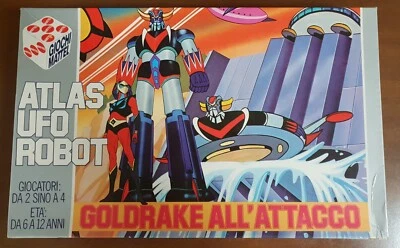 Atlas Ufo Robot Gioco da tavolo Mattel 1978 con catalogo - Goldrake all'Attacco - Immagine 1 di 4