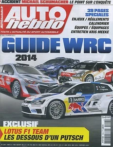 AUTO HEBDO Nr. 1943 15.01.2014 GUIDE WRC 24h DUBAI DAKAR - Bild 1 von 1