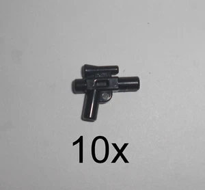 LEGO Star Wars 10x Blaster kurz schwarz - Waffe Pistole Weapon Gun 92738 4609050 - Imagen 1 de 2