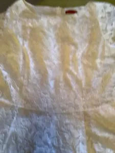Hugo BossKleid Weiß Spitze Mit Taschen Gr 44 - Bild 1 von 12