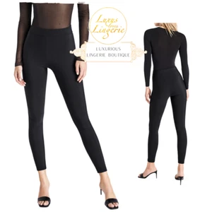 SCUBA LEGGINGS by Wolford XS black schwarz Klassische Hose Samtig Weich Glat - Bild 1 von 2