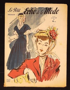 Il Petit Echo Della Moda Anno 1948, Antico Rivista Francese N° 21 - Foto 1 di 1