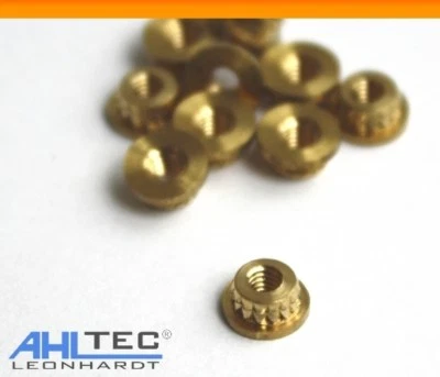 M2,5 Gewindeeinsätze / Einschlagmutter / Einpressmutter / Menge wählbar - Bild 1 von 4