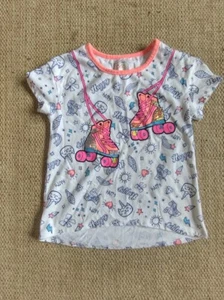 365 Kids Girls Shirt sleeve Skater Shirt. Girls size 5 - Picture 1 of 7