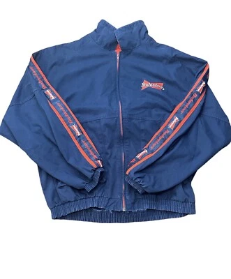 Vintage Pro Player Budweiser Canvas Logo Jacket Embroidered Logo XL - Image 1 of 4