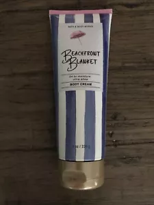 Bath & Body Works BEACHFRONT BLANKET crema corpo 8 once *NUOVO!* - Foto 1 di 2