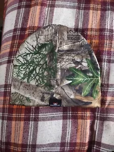 Realtree Edge Camouflage Reversible Stocking Cap Beanie Hat American Flag Patch - Picture 1 of 9
