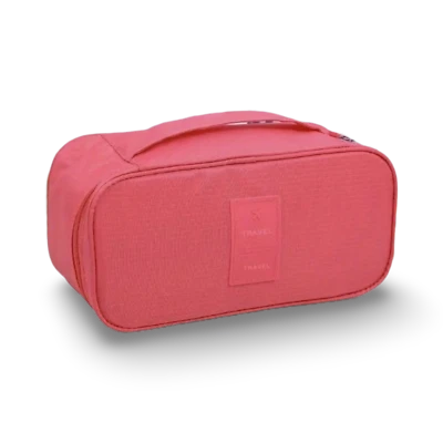 Viaje Viaje Embalaje Ropa Interior Sujetador Bolsa Estuche de Almacenamiento Maquillaje Bolsillo Foto 1 de 3