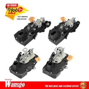Fit For 2007-2009 GMC Chevrolet Cadillac 4 Pcs Door Lock Actuators Front + Rear - Picture 1 of 8