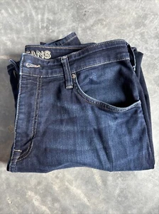 MAVI Marcus Slim Straight Leg Blue Denim Jeans Men's Sze 36x32 Stretch 5 Pockets - Picture 1 of 4