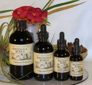 RHODIOLA ROSEA Tincture adaptogen energy longevity mood ORGANIC FOLK Extract - Picture 1 of 3
