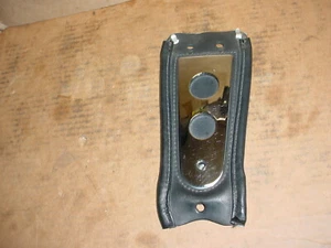 Harley Davidson Diamondback Tank Panel Leather and Chrome - Picture 1 of 9