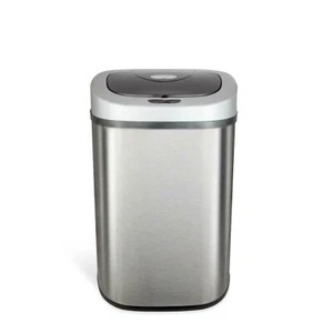 Automatic Touchless en Trash Can with Lid Motion Sensor Trash Can for - Picture 1 of 5