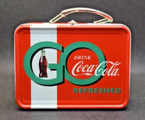 Scatola pranzo in latta Coca Cola Go rinnovata SM da collezione - Foto 1 di 6
