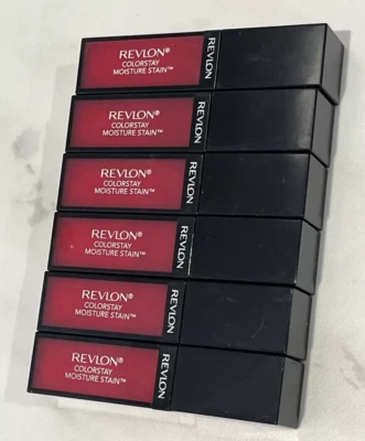 Revlon Colorstay Moisture Stain 015 Barcelona Nights .27 Fl Oz. Lot Of 6 Sealed - Image 1 of 4