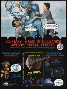 MYSTERY SCIENCE THEATER 3000 - Orig. 1996 Trade AD _ MST3K _ This Island Earth - Picture 1 of 1