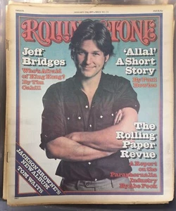  ROLLING STONE NO.231 MAGAZIN 27. JANUAR 1977 JEFF BRIDGE COVER WI - Bild 1 von 1