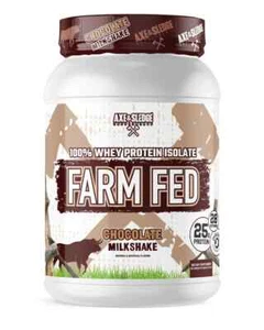 Axe & Sledge Farm Fed V2 Whey Protein Isolate 2LB 30 Servings 8 Flavors New - Picture 1 of 17