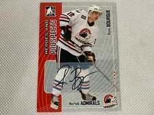 2005-06 ITG Heroes and Prospects Autographs #ARBQ Rene Bourque Norfolk Admirals