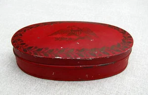 ANTIGUO COMO NUEVO FEDERAL EAGLE CALIFORNIA GOLD RUSH ROJO ESCALA DE BOLSILLO 1848 - 1850 - Imagen 1 de 17