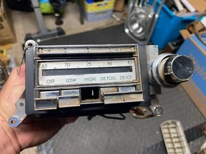 NOS 1967 Lincoln Continental A/C Push Button Man. Control Assembly C7VY-19A724A - Picture 1 of 24