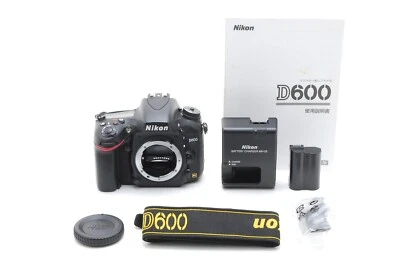 〈Near Mint〉Nikon D600 24.3 MP Digital SLR Camera - Black count 25000 from japan - Image 1 of 4