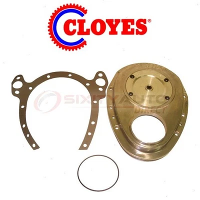 Cloyes Engine Timing Cover for 1979-1986 GMC G3500 5.0L 5.7L 6.6L V8 - Valve pv Foto 1 de 4