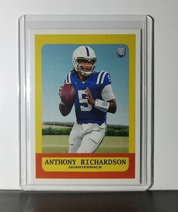 Carta Anthony Richardson Rookie 2023 Topps NFL #353 Indianapolis Colts - Foto 1 di 2