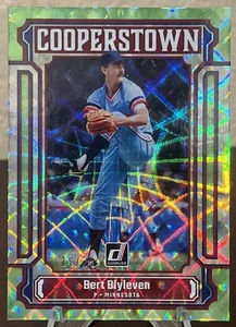 2023 Panini Donruss - Cooperstown Bert Blyleven #CT6 Green /25 - Bild 1 von 2