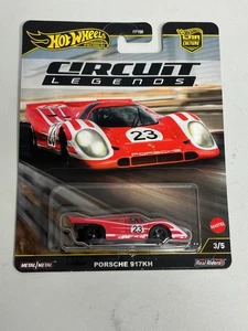 HOT WHEELS PORSCHE 917KH CIRCUITO LEYENDAS CULTURA COCHE PREMIUM A94 - Imagen 1 de 2
