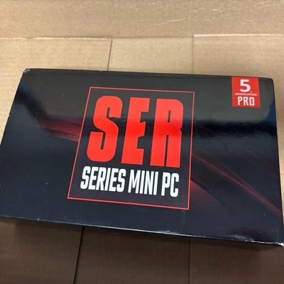 Beelink Mini PC, SER5 Pro AMD Ryzen 7 5825U 32GB DDR4 RAM 500GB NVME SSD - Image 1 of 4