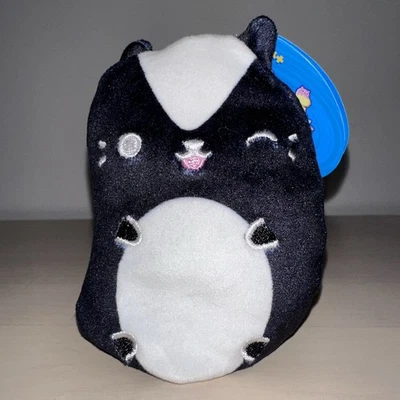 CATS VS PICKLES Black White Skunk Kitty Lil Stinker #176 Bean Bag Plush BNWT - image 1 of 3