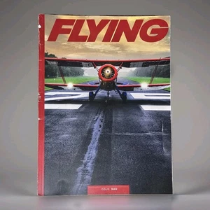 Flying Magazine Aug 2023 Issue 940 WACO YMF-5 Piper Lance Saratoga - Bild 1 von 5