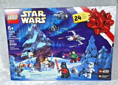 LEGO Star Wars Advent Calendar 2020 Retired 75279 Santa Vader New Sealed - Image 1 of 4