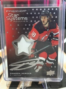2021-22 UD Premier Star Systems Rookies Auto Patch Dawson Mercer /149 #SSR-DM - Picture 1 of 3