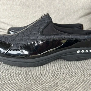 Easy Spirit Traveltime Classic Clogs in Black 10W - Picture 1 of 5