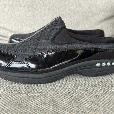 Easy Spirit Traveltime Classic Clogs in Black 10W - Image 1 of 4