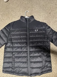 True Religion Men's Puffer Jacket (BLACK) Size Medium. Fits Larger - Picture 1 of 3